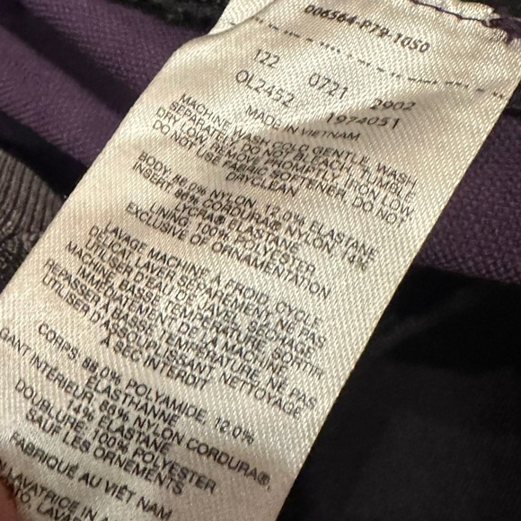 Mountain Hardwear Women's CHOCKSTONE NIGHT IRIS PURPLE TIGHTS Pants S UPF 50 - Picture 6 of 11